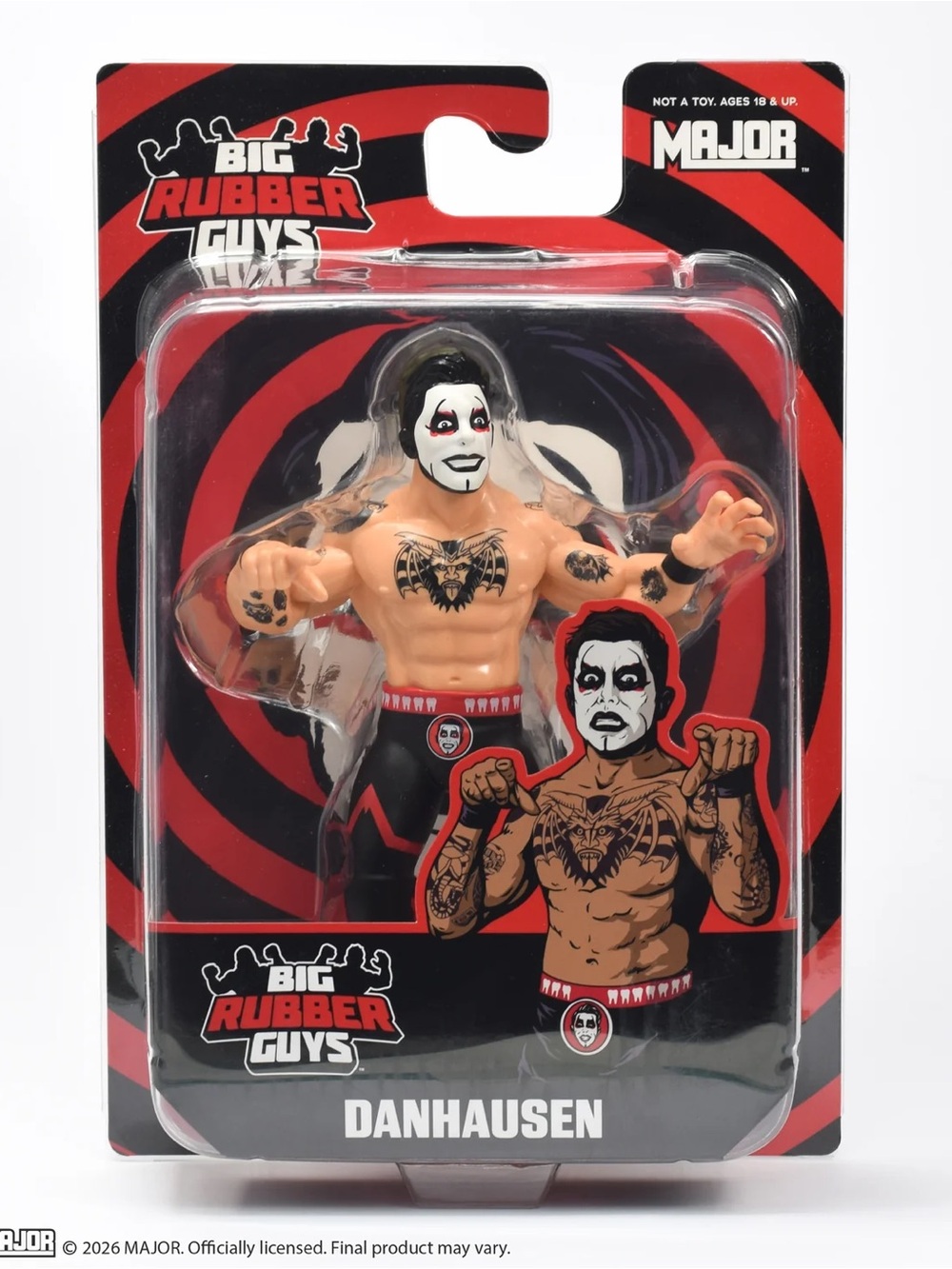 Big Rubber Guys Danhausen Action Figure